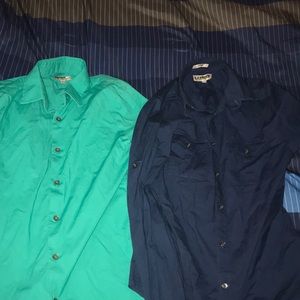 2 Express fitted shirts🤯🔥